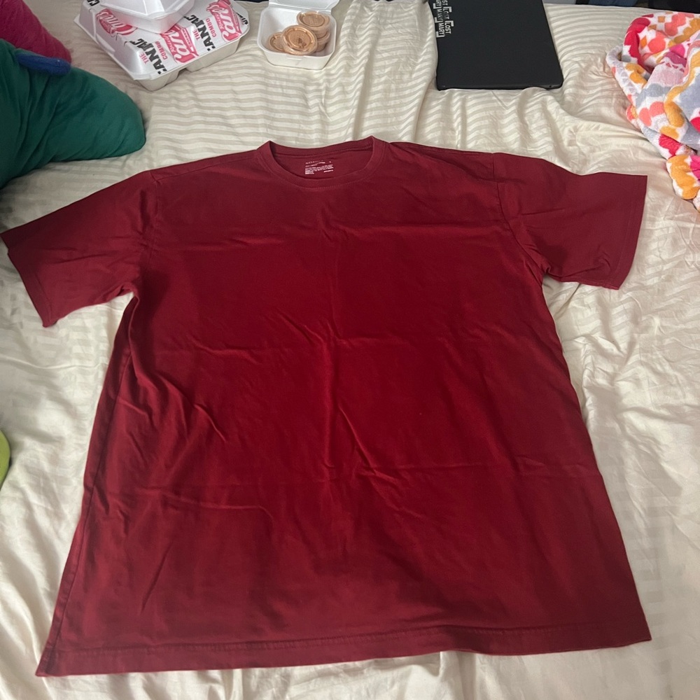 Red Nordstrom t-shirt
